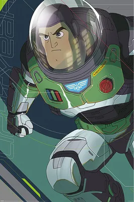 Productafbeelding van Pixar - Buzz Lightyear Actieposter - Formaat 61x91,5 cm