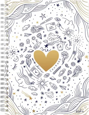 Produktbild von Clairefontaine 4x Notizbuch A5 14,8x21cm, 74 Bl, liniert, sortiert 116293C