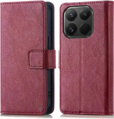 Image de imoshion Luxe Bookcase pour le Xiaomi 15T Pro - Bordeaux