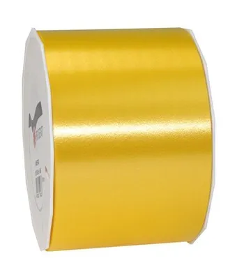 Image de Ruban cadeau Polyband 90mm/91m jaune