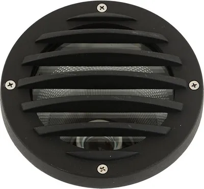Zdjęcie produktu dla Lampa najazdowa gruntowa LED Italux Fermi czarna 6104/BK-9