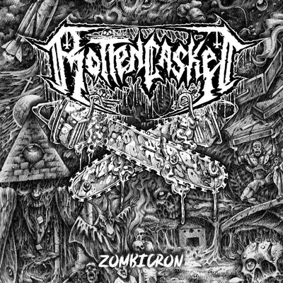 Obrázok produktu pre Rotten Casket: Zombicron (180g) (Limited Edition) (White Vinyl) -   - (LP / Z)