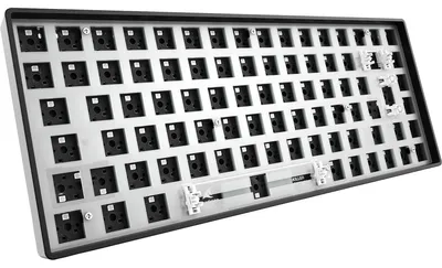Produktbild von Sharkoon SKILLER SGK50 S3, 75%, Kabelgebunden, USB, RGB-LED, Schwarz