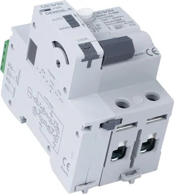 Image de GRD9L-R Disjoncteur à réenclenchement automatique 2 pôles 63 A 30 mA AC220V avec protection FI intelligente – Disjoncteur intelligent à triple réarmement automatique