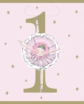 Produktbild von 1. Geburtstag Ballerina 8 Tüten