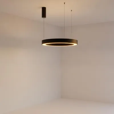 Productafbeelding van Hanglamp Morbido zwart Ø 60cm