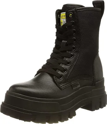 Produktbild von Buffalo Damen Aspha Com2 Modestiefel - 1270072, Farbe:Schwarz, Damen Schuhe:39