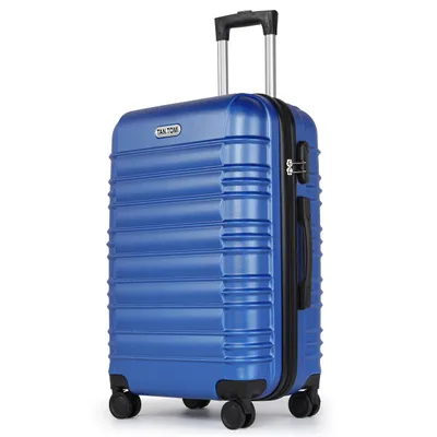 Produktbild von Hartschalen-Trolley Reisekoffer Trolley Großer Koffer Handgepäck Hartschale aus ABS Trolley Handgepäck Kapazität mit 4 Rollen und Zahlenschloss