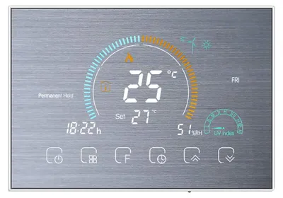 Obrázek produktu pro WiFi termostat pro plynový kotel, ovládání hlasem, LCD displej s podsvícením