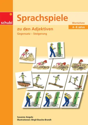 Produktbild von Sprachspiele zu den Adjektiven