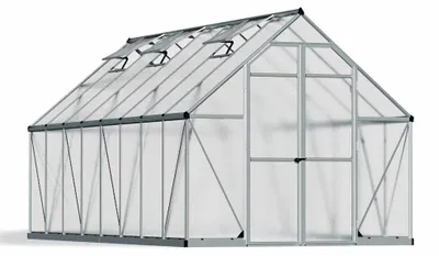Produktbild von Palram - Canopia Aluminium Gewächshaus Essence 816 Silber 487x244x229 cm