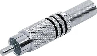 Obrázok produktu pre Vidlica RCA KOVO čierna RCA13BK