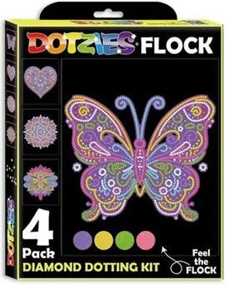Produktbild von DOTZIES BY DIAMOND DOTZ - Diamond Painting Neon Mandalas