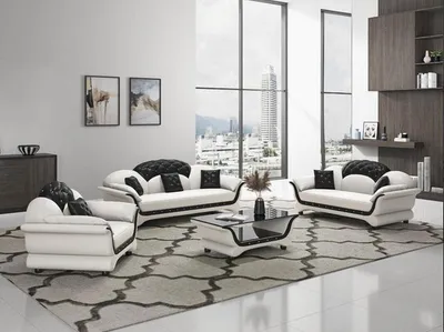 Produktbild von Sofagarnitur 3+2+1 Sitzer Set Design Sofa Polster JVmoebel