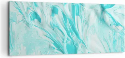 Produktbild von Bild auf Leinwand - Leinwandbild - Blume Abstraktion - 100x40cm - Wand Bild - Wanddeko - Wandbilder - Leinwanddruck - Bilder - Kunstdruck - Wanddekoration - Leinwand bilder - Wandkunst - AB100x40-3827