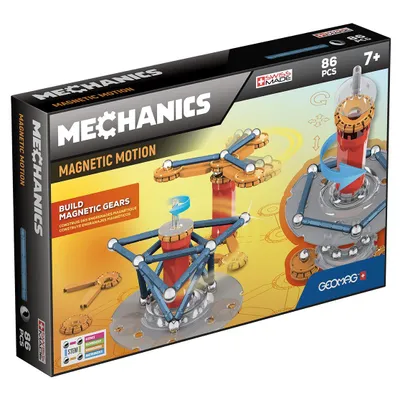 Produktbild von Geomag 761 Mechanics Magnetic Motion 86pcs, Mehrfarbig