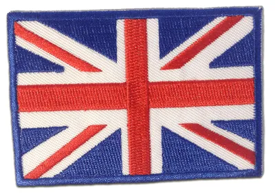 Produktbild von England Großbritannien - Aufnäher, Bügelbild, Aufbügler, Applikationen, Patches, Flicken, Zum Aufbügeln, Größe: 6,8 x 5 cm