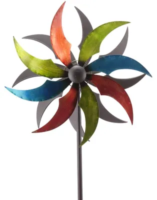 Produktbild von Windrad Gartendeko Metall Sonne gegenläufig 186 cm
