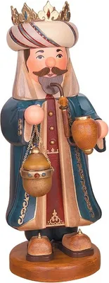 Produktbild von Hubrig Räuchermann Heilige Drei Könige - Balthasar
