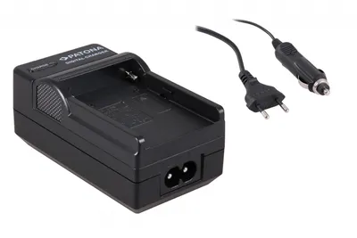 Produktbild von PATONA 2 in 1 Ladegerät für Hitachi NP-FM50 VW-VBD1 BN-V607U DZ-MV