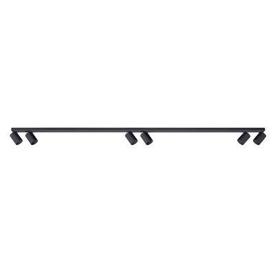 Produktbild von 6-facher Spot-Deckenstrahler MALGA 6 LINE BLACK IP20 6xGU10 220–240 V schwarz EDO777872 EDO Solutions