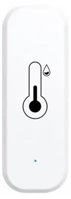 Produktbild von WLAN-Thermometer-Hygrometer, App kompatibel mit Alexa/Google/Tuya, für Keller/Gewächshaus.