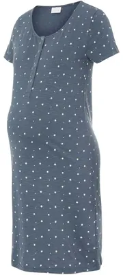 Immagine prodotto di Mamalicious - Camicia da notte per donna, in jersey, abbigliamento per la gravidanza, modello GT47437 (taglia 38 italiana) (Sturmwetter)