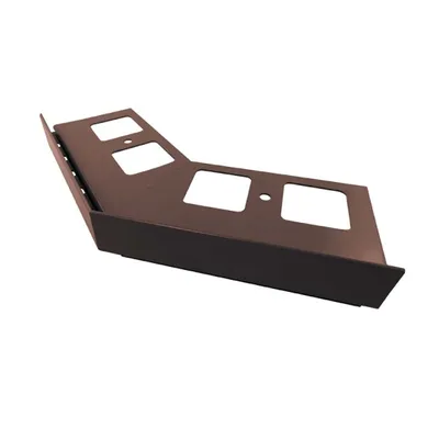 Immagine prodotto di Profilo di gronda in alluminio Renoplast K35 pavimento in ceramica, angolo esterno 135°, marrone