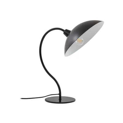 Produktbild von Lucande Tischleuchte Arvadon, schwarz, Metall, 42,75 cm hoch