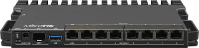 Image de MIKROTIK Mikrotik RB5009UPR+S+IN routeur câblé 2.5 Gigabit Ethernet, Gigabit Ethernet Noir