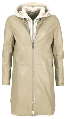 Produktbild von Maze Ledermantel 4202199 Damen dark cloud M