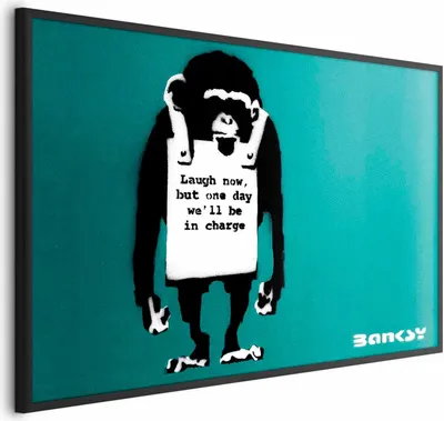 Produktbild von Posterpapier Poster - Evil Monkey 60x40 cm Streetart g-C-0146-ao-a