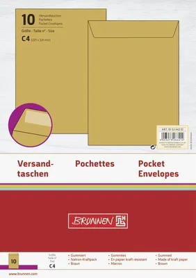 Image de Enveloppe d'expédition C4 Natron 10pcs
