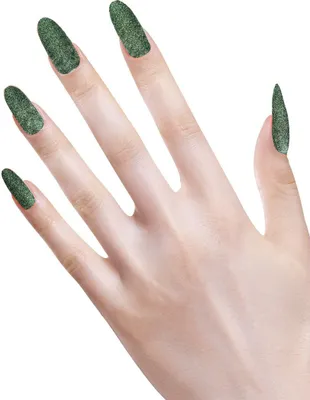 Image de Ongles scintillants verts