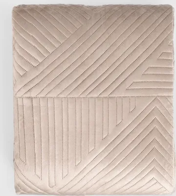 Produktbild von HOMLA AURUM Samt gesteppte Tagesdecke 220x240 cm