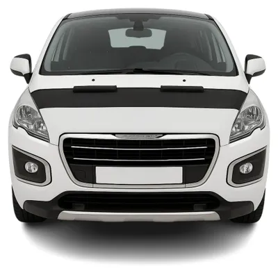 Produktbild von Haubenbra Steinschlagschutz für Peugeot 3008 Limo 2009-2016 Schwarz Halb