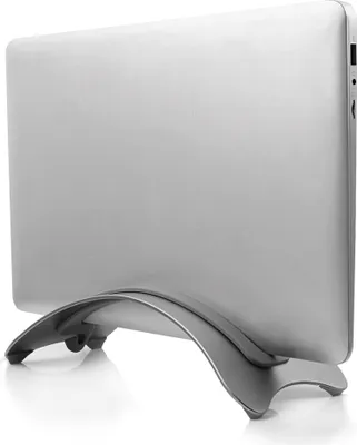 Produktbild von MISURA MH05, Notebook-Aufbewahrungsständer, Grau, Aluminium, Silikon, 255 mm, 60 mm, 115 mm Space Gray