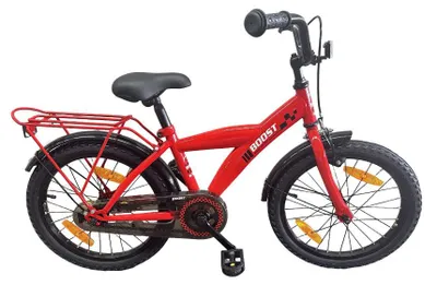 Obrázok produktu pre Detský bicykel Bikefun Boost 18 palcov s brzdovým nábojom – červený