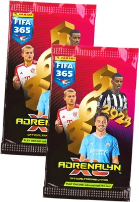 Produktbild von Panini Fifa 365 Karten 2024 - Trading Cards - 2 Booster Sammelkarten