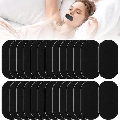 Productafbeelding van 36 stuks mondtape voor het slapen slapen, mondband om te slapen, anti-snurken, helpt de neusademhaling te bevorderen en snurken te verminderen, comfortabel en veilig voor een S