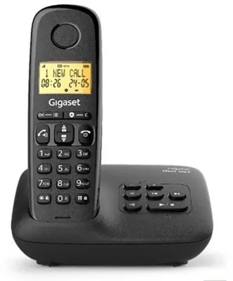Obrázek produktu pro Gigaset Basic 100 Bezdrátový pevný telefon, průhledný, univerzální velikost / zástrčka EU 220 V, průhledný, univerzální velikost