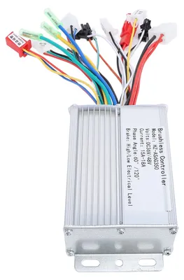 Zdjęcie produktu dla Sterownik silnika bezszczotkowego 36V/48V, 350W, inteligentny sterownik silnika do rowerów elektrycznych, skuterów elektrycznych