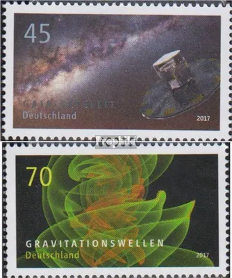 Produktbild von Briefmarken BRD (BR.Deutschland) 2017 Mi 3347-3348 (kompl.Ausg.) gestempelt Astrophysik
