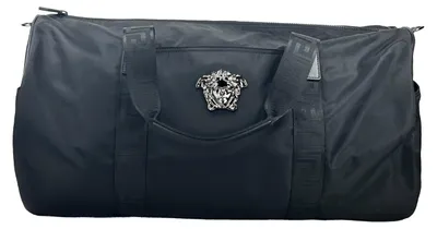 Image de Versace sac de voyage Medusa Duffle nylon, argenté