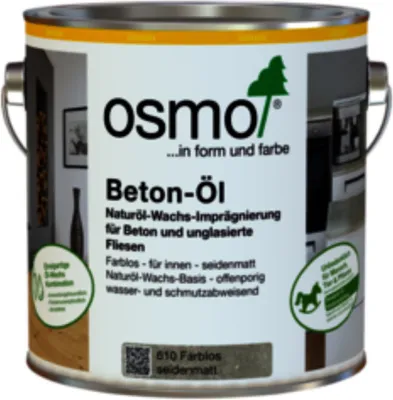 Produktbild von Osmo Beton Öl, 610 farblos seidenmatt, 2,5l