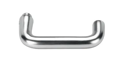 Productafbeelding van AMF Deurdrücker-inlegdeel 475L, U-vormig, 4-kant, 8 mm, lichtmetaal, zilverkleurig - 15503