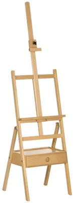 Produktbild von Vinsetto Staffelei Standstaffelei Klappbare Holzstaffelei für Leinwände bis 92cm