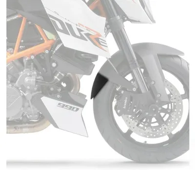 Immagine prodotto di PUIG 21169N Estensione parafango anteriore adatta a KTM 990 SUPERDUKE Nero