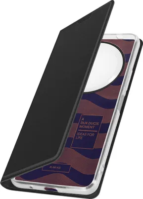 Produktbild von Dux Ducis, Etui für Xiaomi Redmi A3, Kartenhalter und Standfunktion, Schwarz
