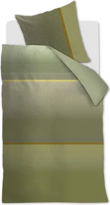 Produktbild von Kardol by Beddinghouse Mako-Satin-Bettwäsche-Garnitur Alluring Farbe Olive Green Größe 155x220+80x80 cm
